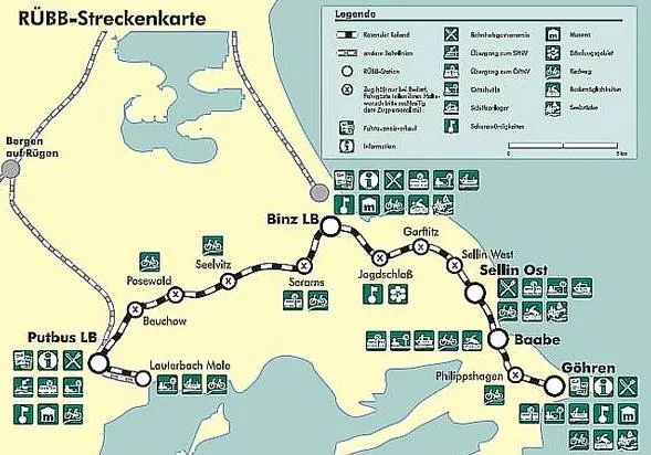 Fahrplan Karte