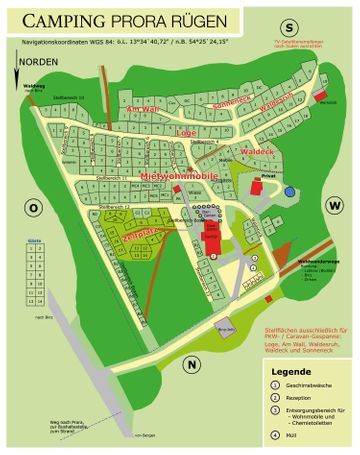 Der Platz | Camping Prora R.&H. Virgils GbR